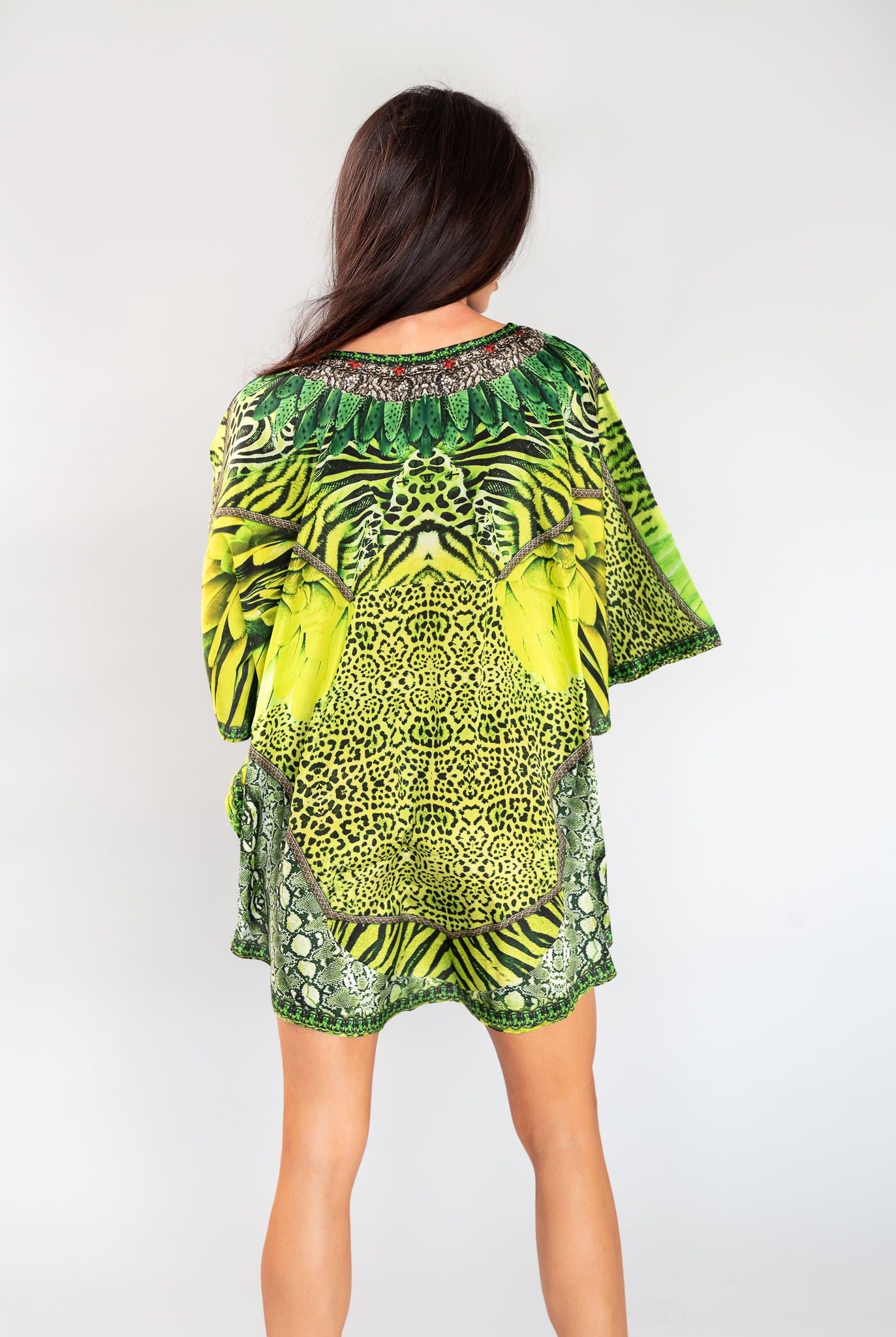 WARRIOR CURVED SHORT KAFTAN