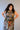 FLORAL LEOPARD HALTER NECK DRESS
