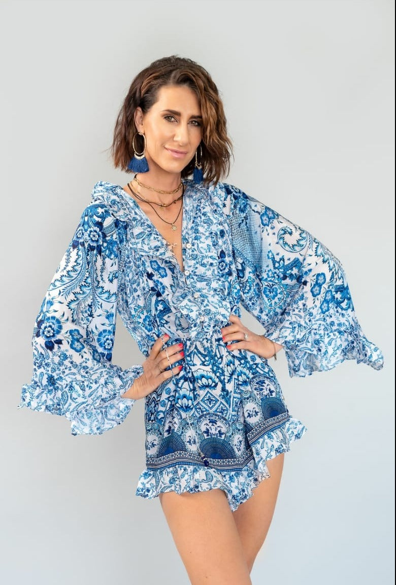 VINTAGE BLEU JUMPSUIT